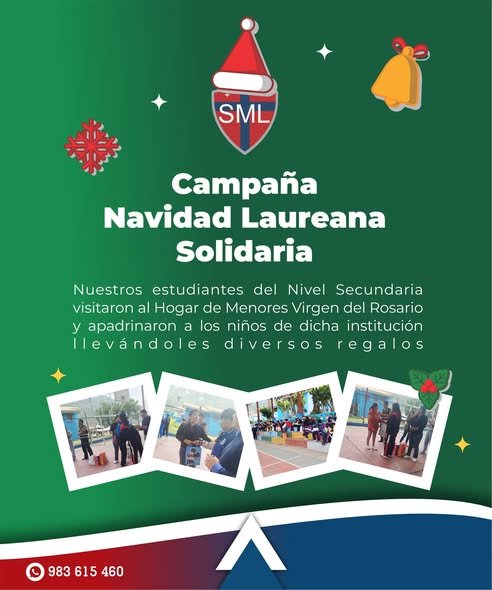 Campaña Navidad Laureana Solidaria: Compartiendo Alegría y Esperanza